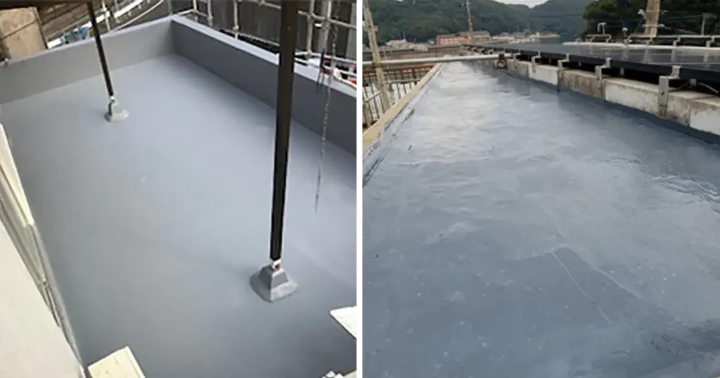 F様邸バルコニー及び屋上防水工事