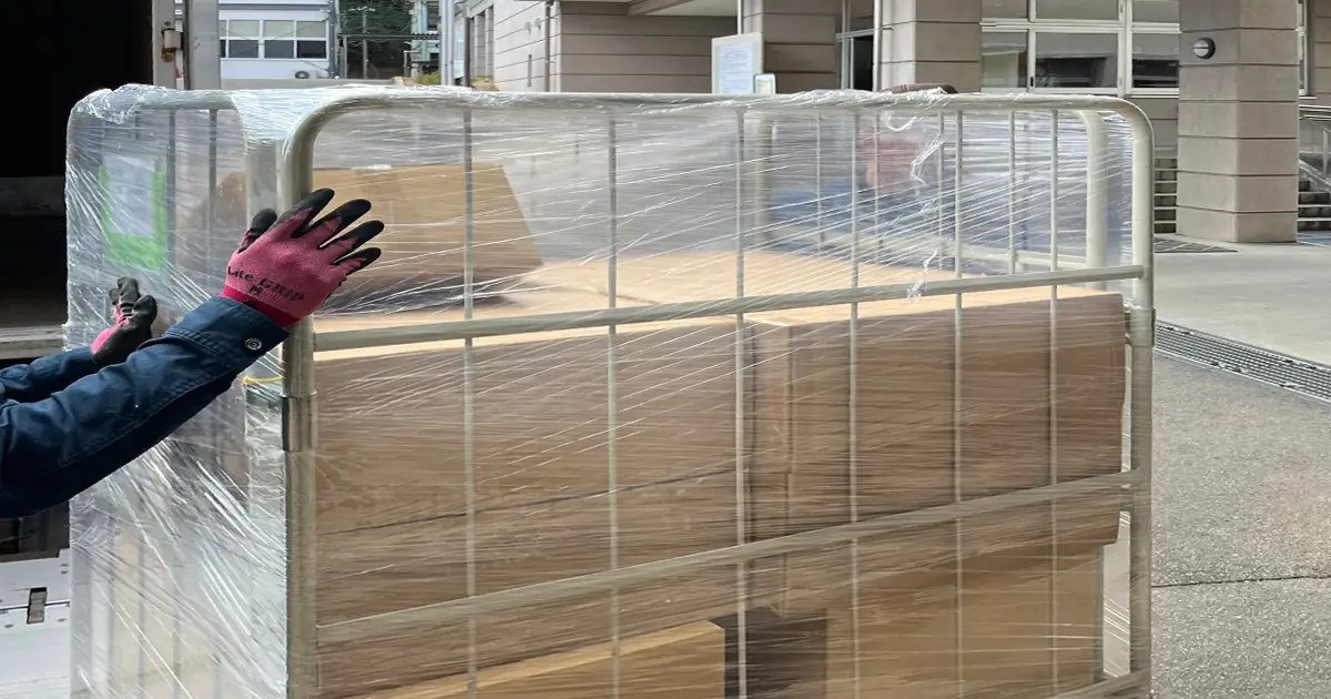 教育用PC・タブレット端末等の運搬および校内への搬入